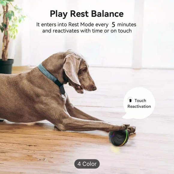 Luxury Giant Interactive Bouncing Dog Ball - Picture 10 of 13